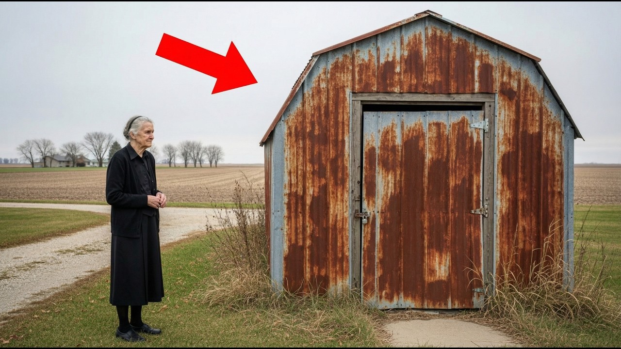 Son mari lui a laissé un hangar rouillé — en l'ouvrant, sa vie a changé pour toujours !