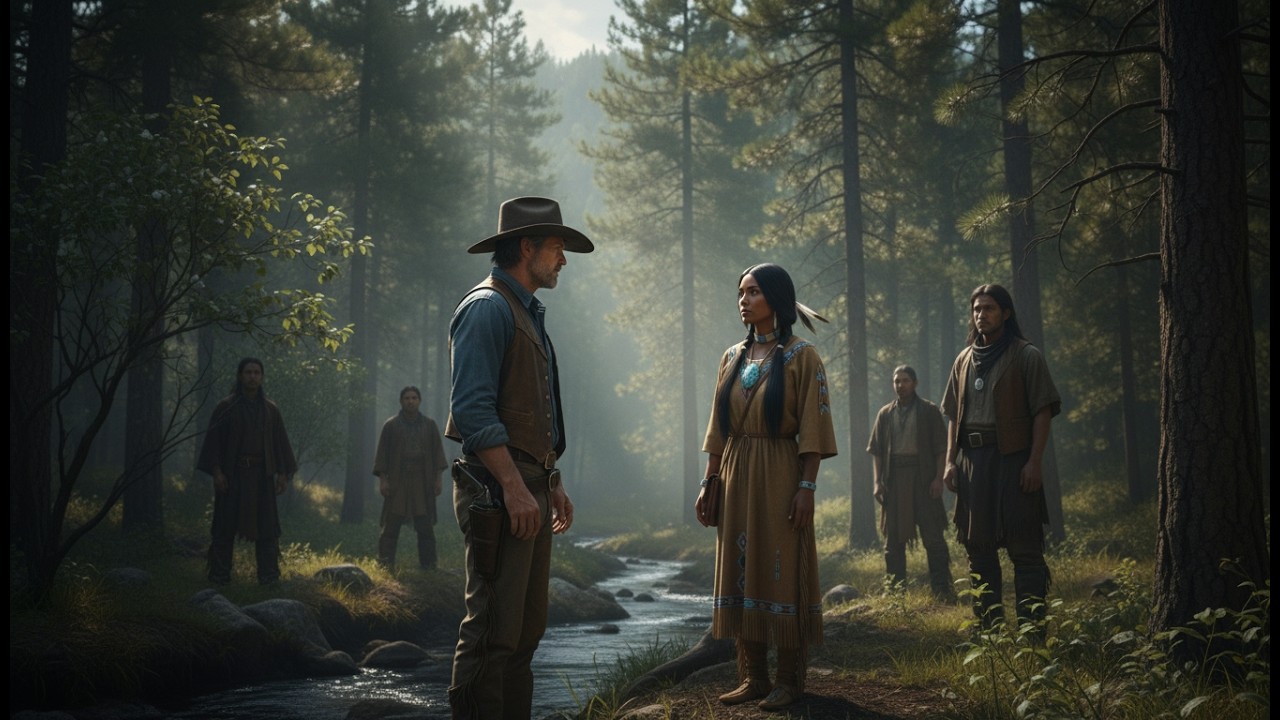 A Cowboy Followed a Native Girl Into the Forest… And Never Returned