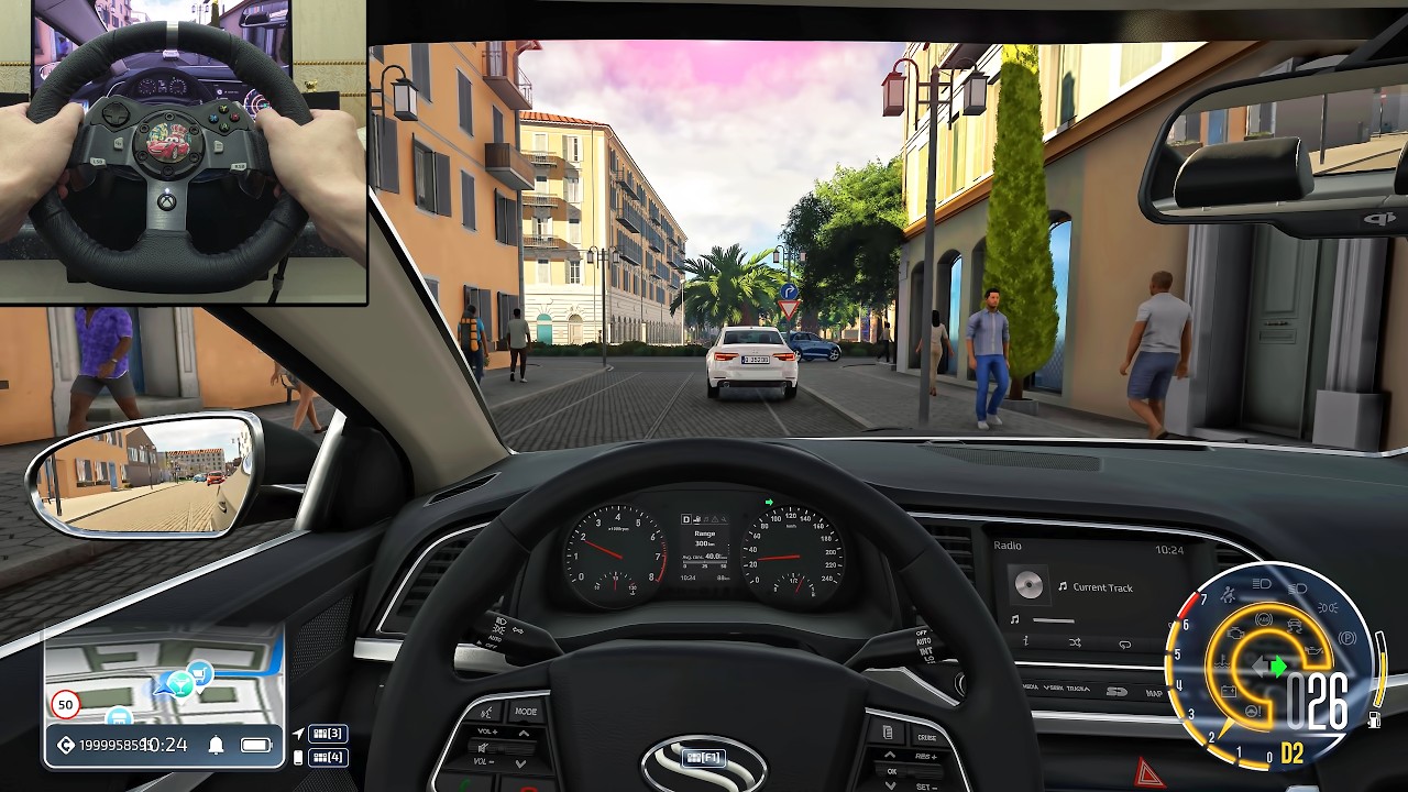 I Unlocked a New Car in City Car Driving 2.0 | Steering Wheel GamePlay #2