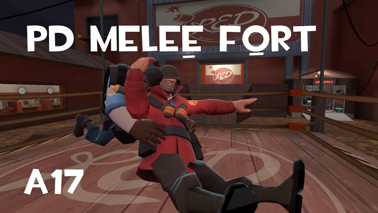 [TF2] PD Melee Fort (Alpha 17 build) [TF2Maps.Net EU Server]