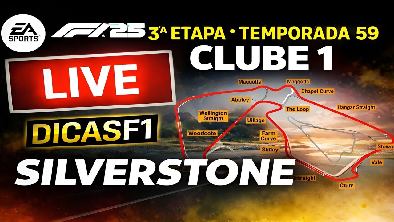 @DICASF1 T59 CLUBE PILOTOS 1 ETAPA 3 SILVERSTONE CORRIDA ONBOARD (1440p HDR COLOR)