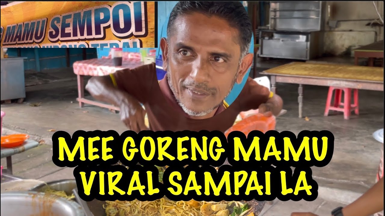 MALAYSIA MEE GORENG MAMAK. MEE VIRAL MAMU PERAMAH || MEE MAMU NIBONG TEBAL PENANG TERUS VIRAL.