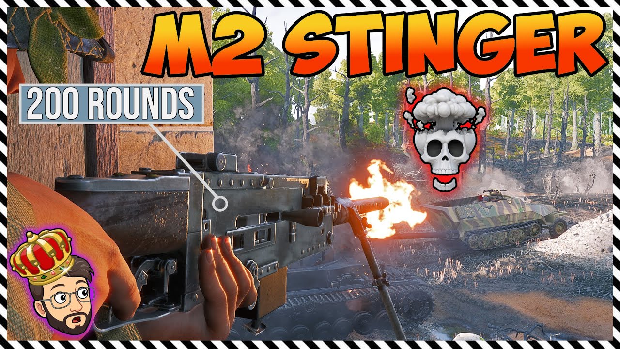 200-Round M2 Stinger go BRRRRRRTTTTTT in Enlisted!