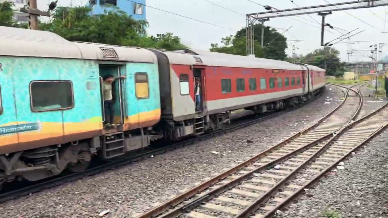 4 in 1 train video # Nagarsol Express # Garib Rath Express # Coromandel Express # Nsp - Bza memu