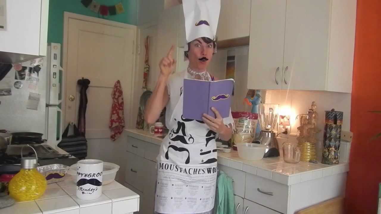 Cooking up a Moustache Monday!