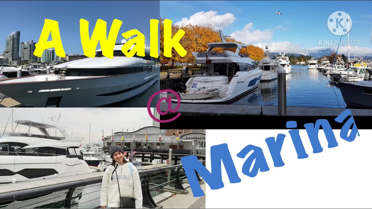 A walk at Marina