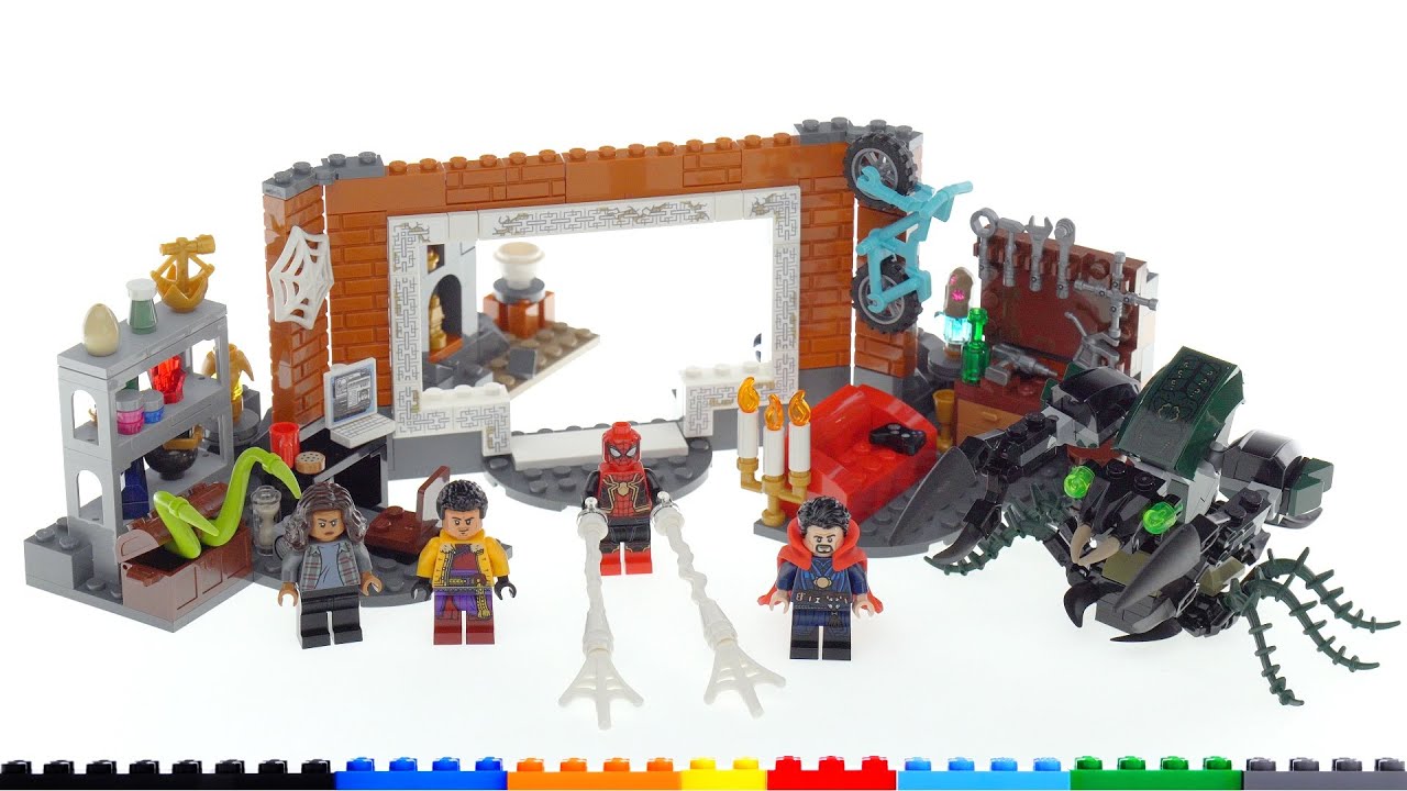 LEGO Spider-Man at the Sanctum Workshop 76185 review! No Way Home set with unknown relevance