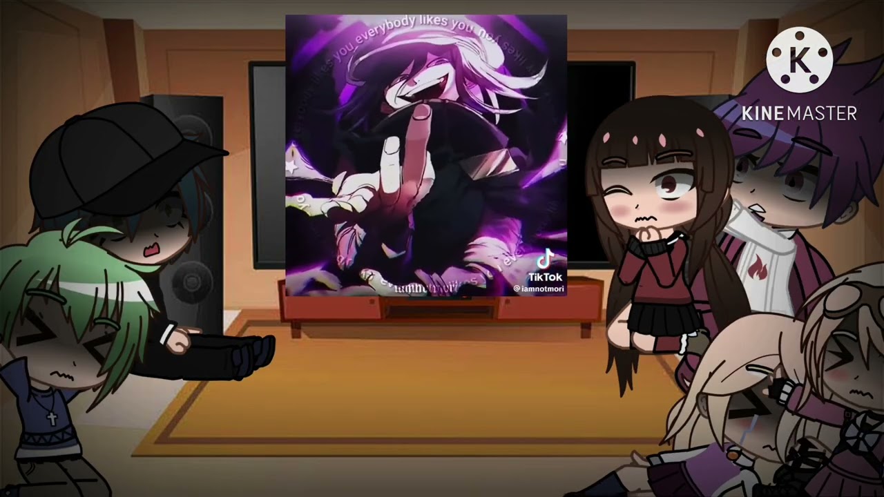 Danganronpa V3 reacts to Kokichi ouma gacha club