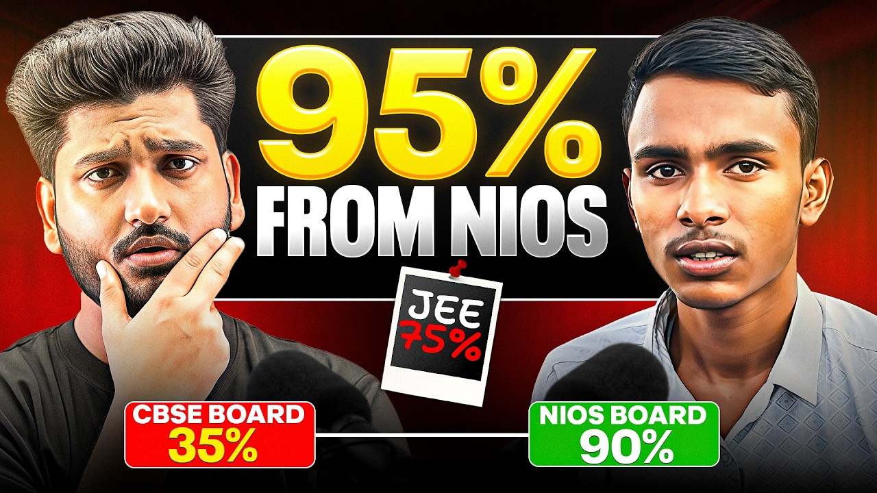 NIOS Topper Interview 🔥 95% in 15 Days | Secret Strategy 😱