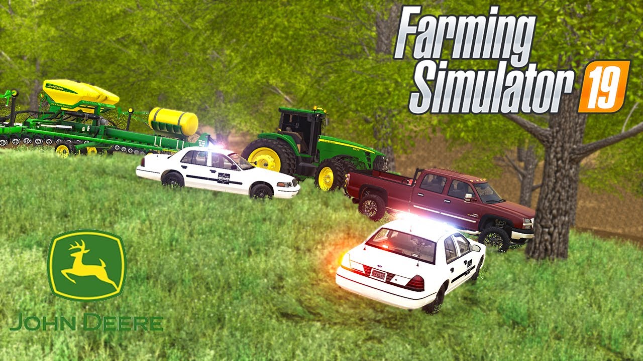 2000'S FARMING COPS FIND STOLEN TRUCK IN FARMS FIELD | (ROLEPLAY) FS 2000'S
