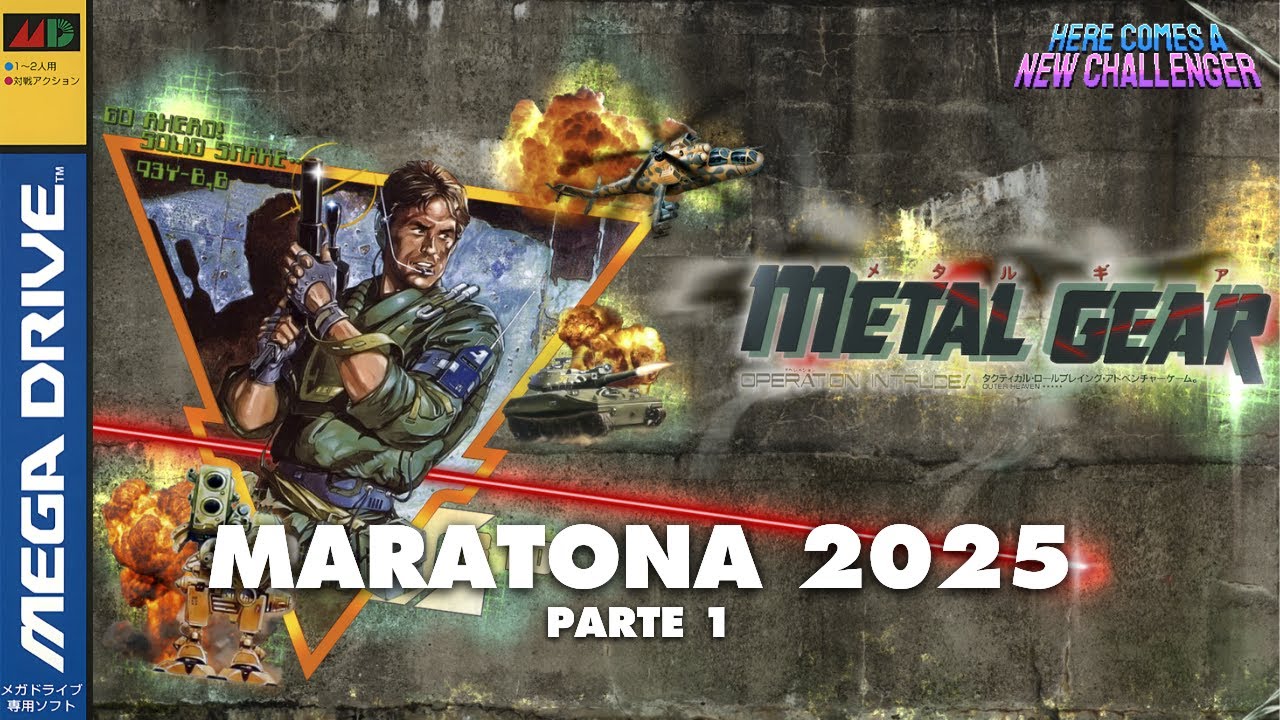 MARATONA METAL GEAR 2025, parte 1: Metal Gear (Mega Drive)