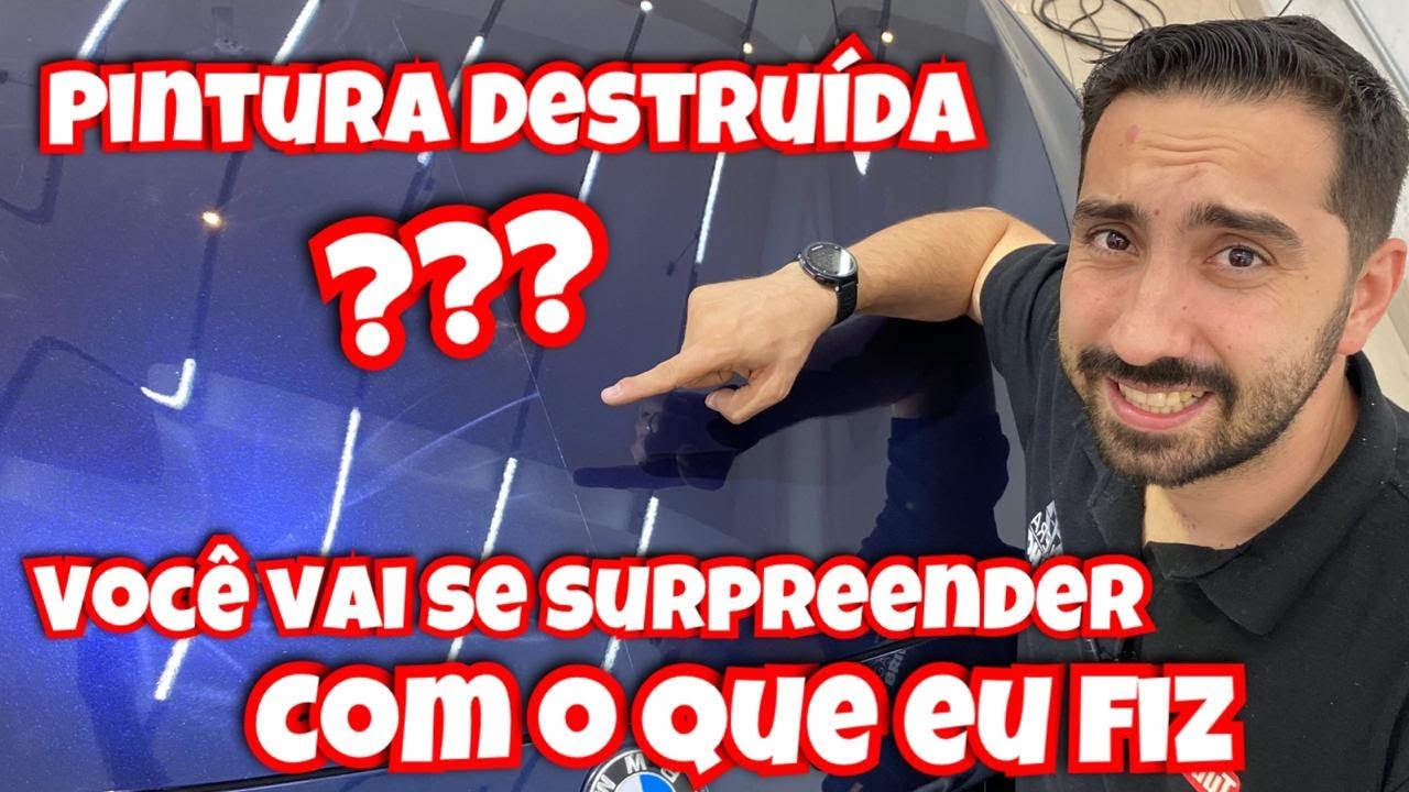 BMW 2016 DESTRUIDA NO POLIMENTO! Será que dá pra restaurar? Acompanhe e chore comigo
