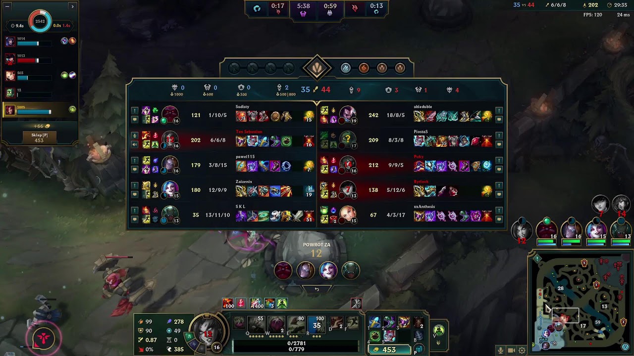 5 stack - Flexy z kolegami - ZYRA JUNGLE MAIN :)