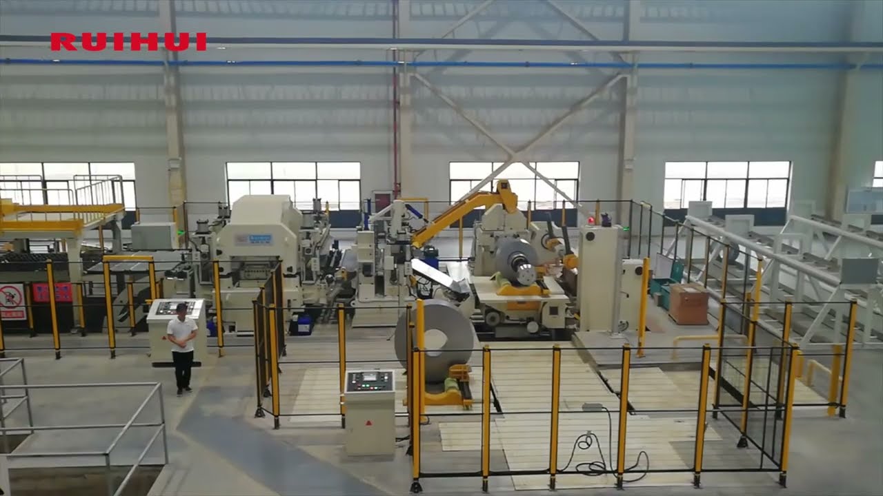 Discover High-performance Press Feeding and Coil Handling Equipment with RUIHUI.