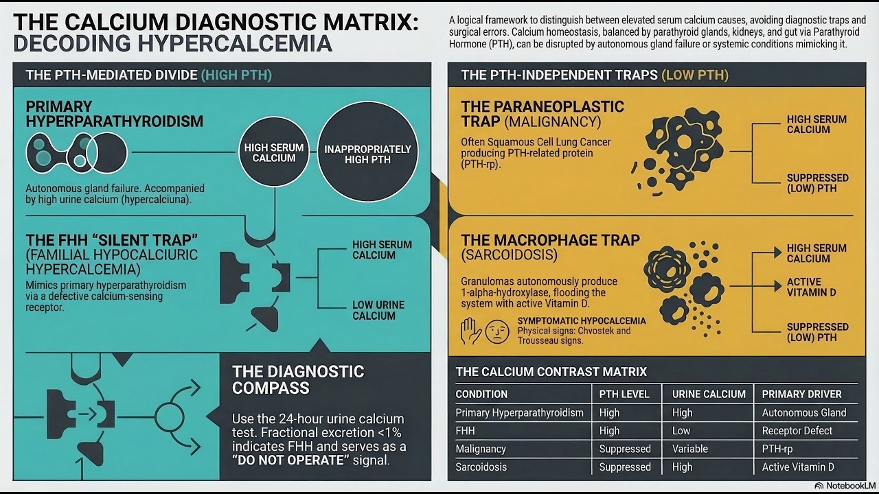 Calcium & PTH Mastery: The Bone-Kidney-Gut Triangle | Global Boards #E2.4