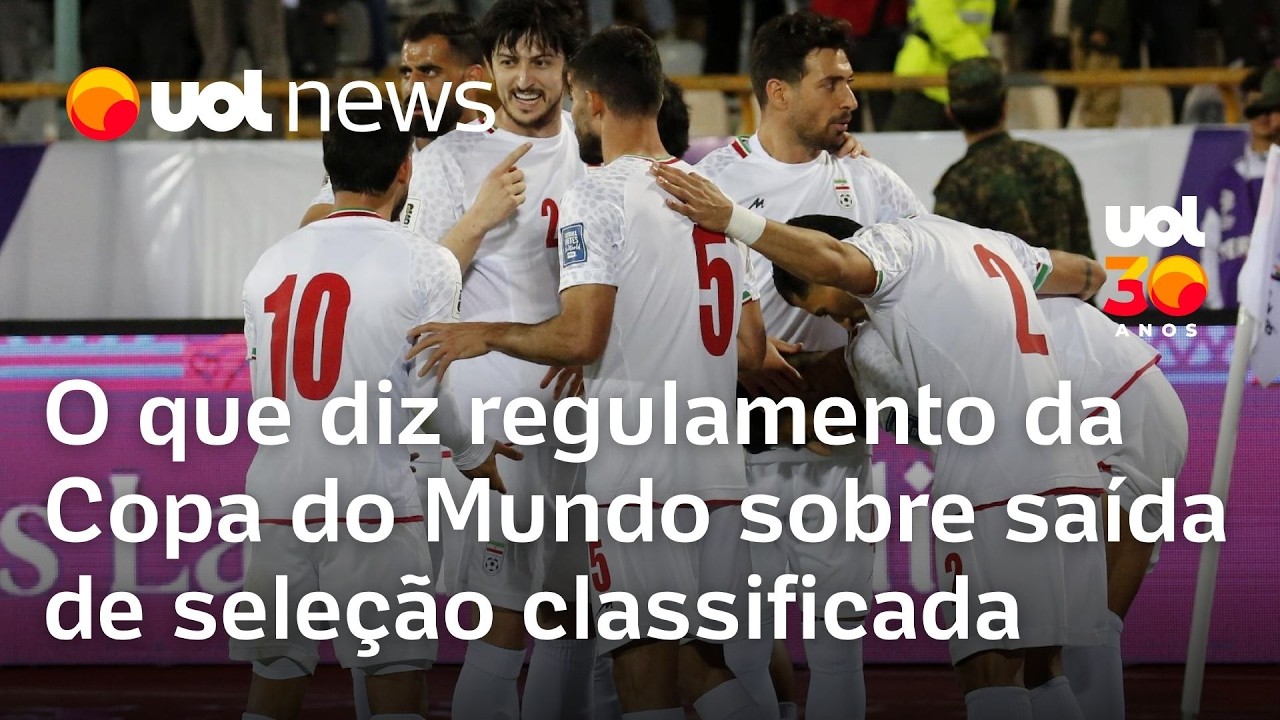 Irã diz que não disputará Copa do Mundo: o que regulamento fala sobre saída de seleção classificada