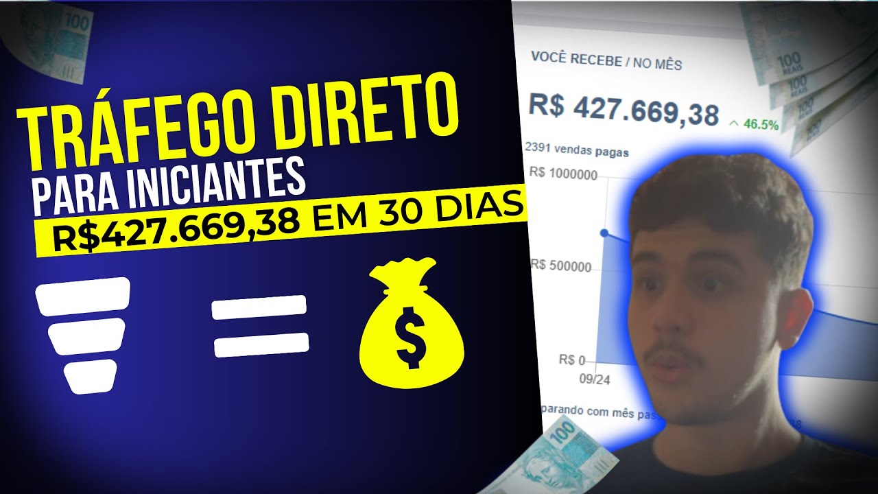 💰 TR&Aacute;FEGO DIRETO PARA INICIANTES | GUIA PR&Aacute;TICO | DIRECT RESPONSE