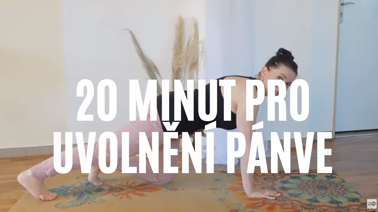 20 minut cvičení pro uvolnění pánve | Prolaps, pánevní dno a úleva od napětí