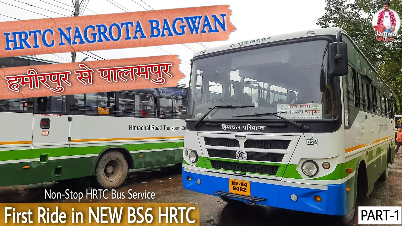 Non-Stop Route of HRTC🔥| Chamunda - Shimla - Nerwa | Part-1 | हमीरपुर से पालमपुर | JAMWAL VLOGS |