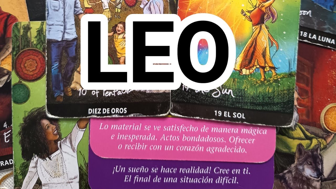 LEO BOMBAZO TE VAS A CUBRIR DE LUJO Y PODER! TODO MEJORA DE MANERA ASOMBROSA! UN AMOR SERÁ INCONDICI