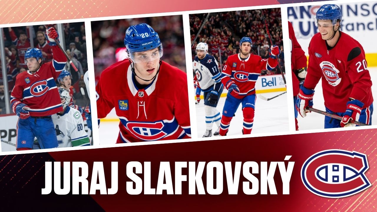 Top-10 : les meilleurs moments de Juraj Slafkovský cette saison