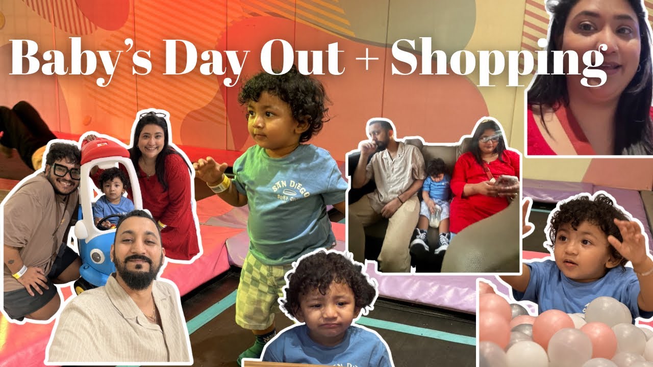 “Baby’s First Game Zone Day Out | Shopping + Mini Haul 🛍️”