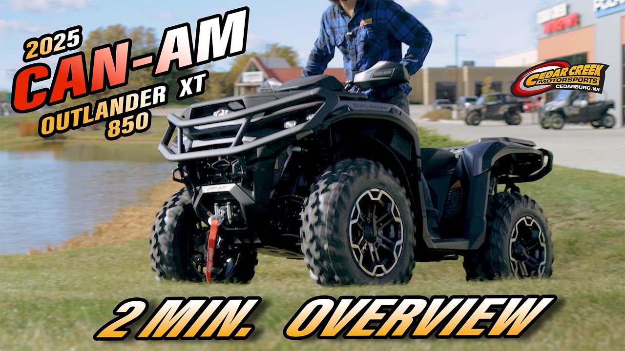 Overview | 2025 Can Am Outlander XT 850 | Just Arrived