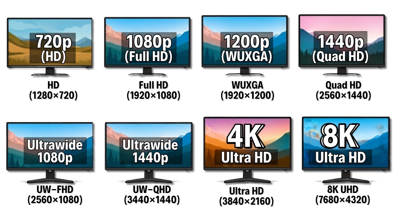 Stop Buying the Wrong Monitor (Resolutions Explained as easily as possible)
