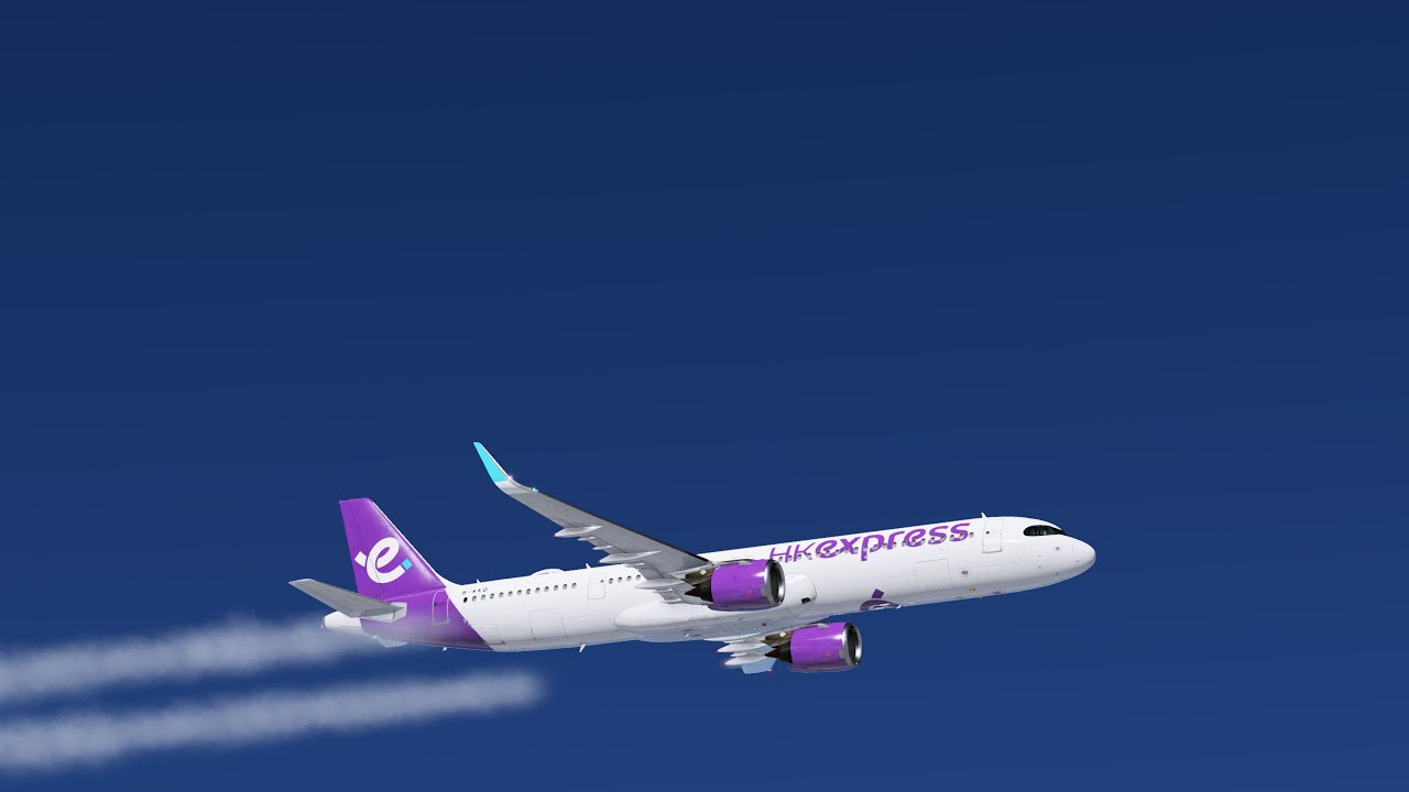 XP12 | Toliss A321-251N Changzhou Benniu Airport Landing