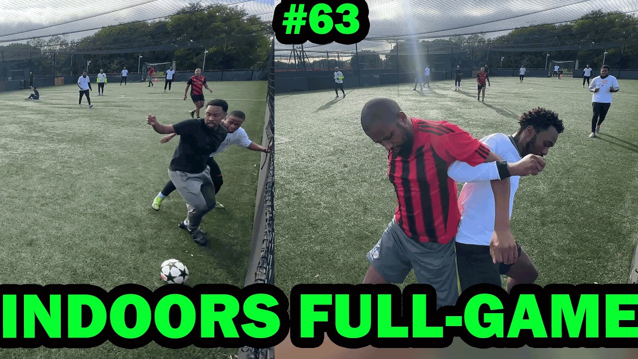 Full Indoors Soccer Game | Football Game | Soccer Training and Soccer Drills & Skills #63