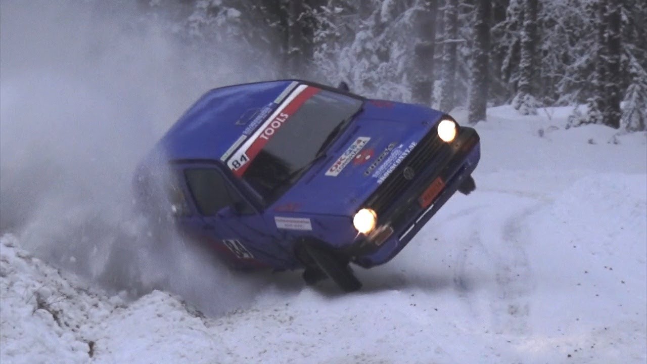 Finnskogsvalsen 13.1.2018 (Avåkning, 2-hjuling & misstag)