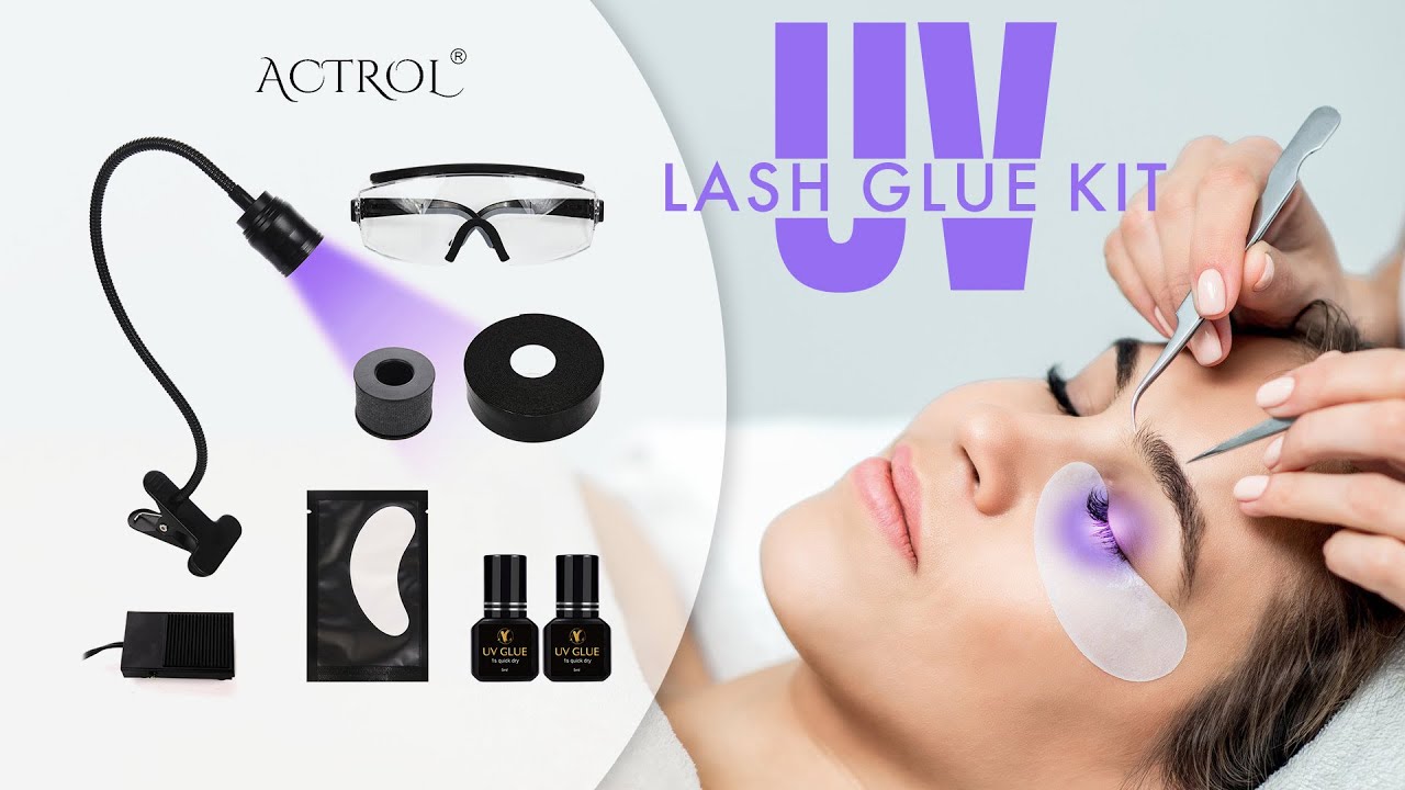 UV Light Lash Extension Kit Introduction | #lashextensions #eyelashextensions #lashtutorial