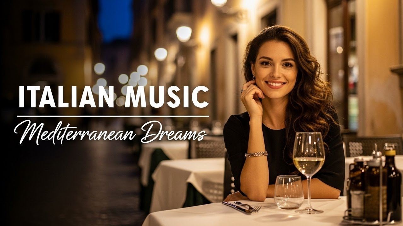 🎶 Italian Vibes & Mediterranean Music 🎶 Relaxing Italy Coast & Lake Como Peaceful Sound Space
