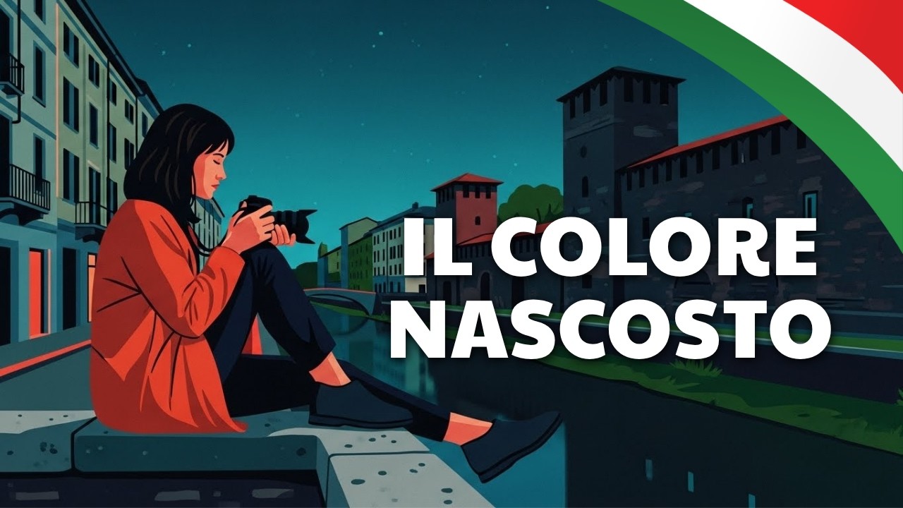 The hidden color of Milan: A relaxing Italian story for intermediate learners (B1)