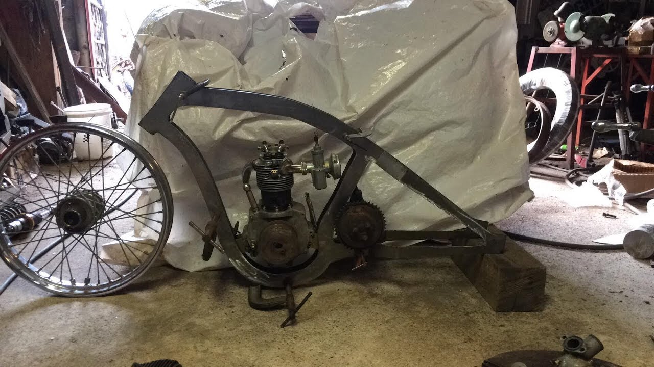 Motorcycle Frame Design For The Home Built Engine Part 2