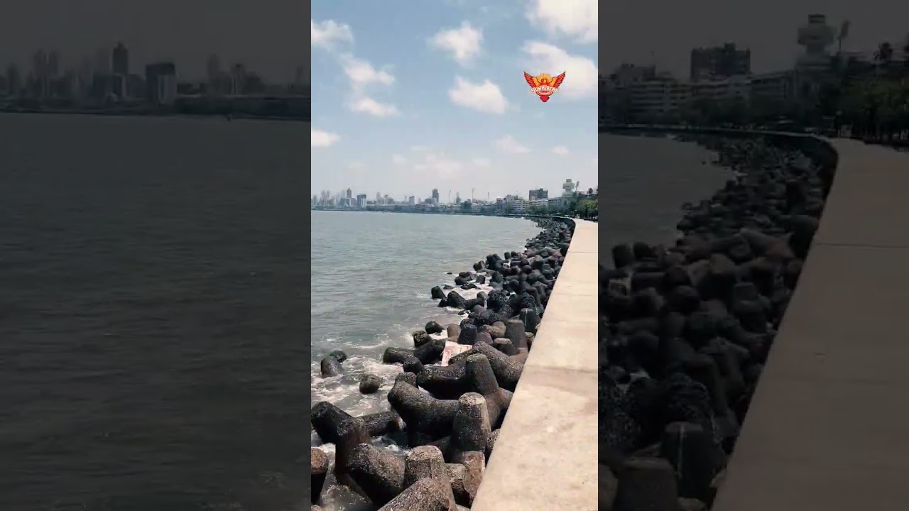 Soaking in the Mumbai vibes as we inch towards our last game 🧡 | SRH
