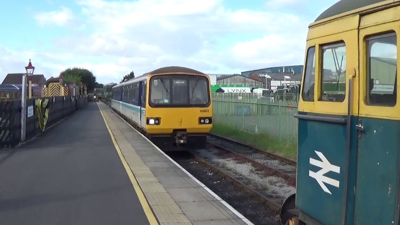 Wensleydale Railway 2024-A Ride on British Rail Class 143 Pacer DMU