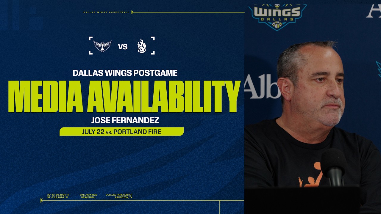 Jose Fernandez | Media Availability at Portland Fire | 7.22.26