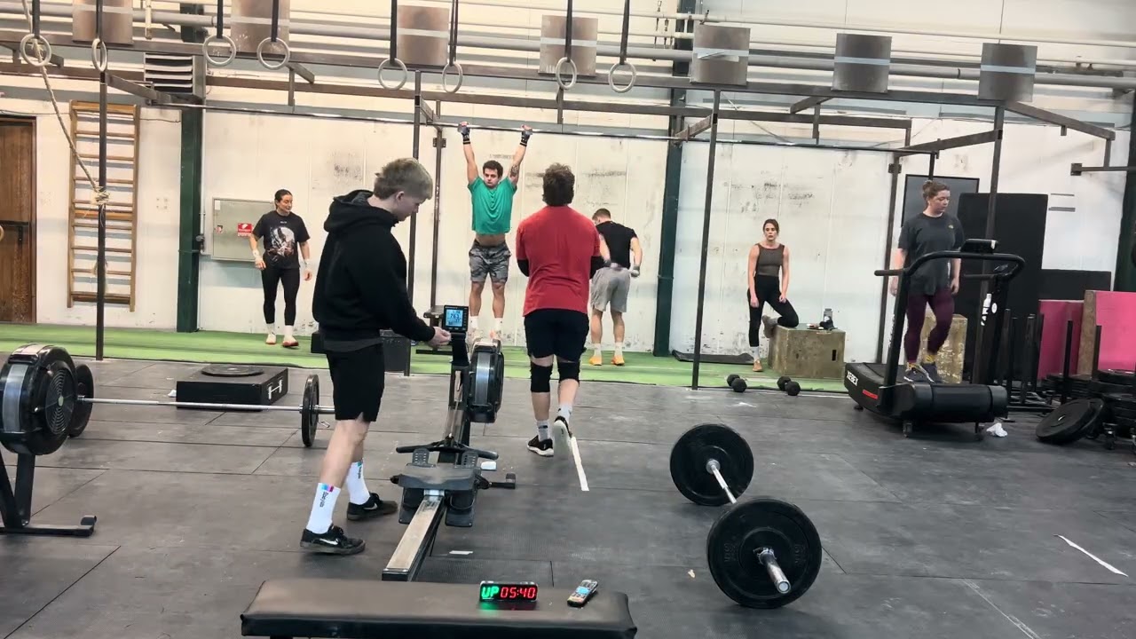 French Throwdown 2026 qualifier, Niels Bjerre, workout 1, Team Nordvest