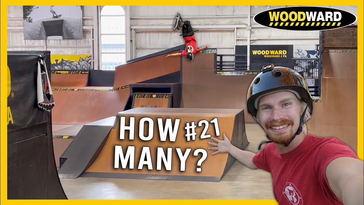 RIDING EVERY SKATEPARK AT CAMP WOODWARD!
