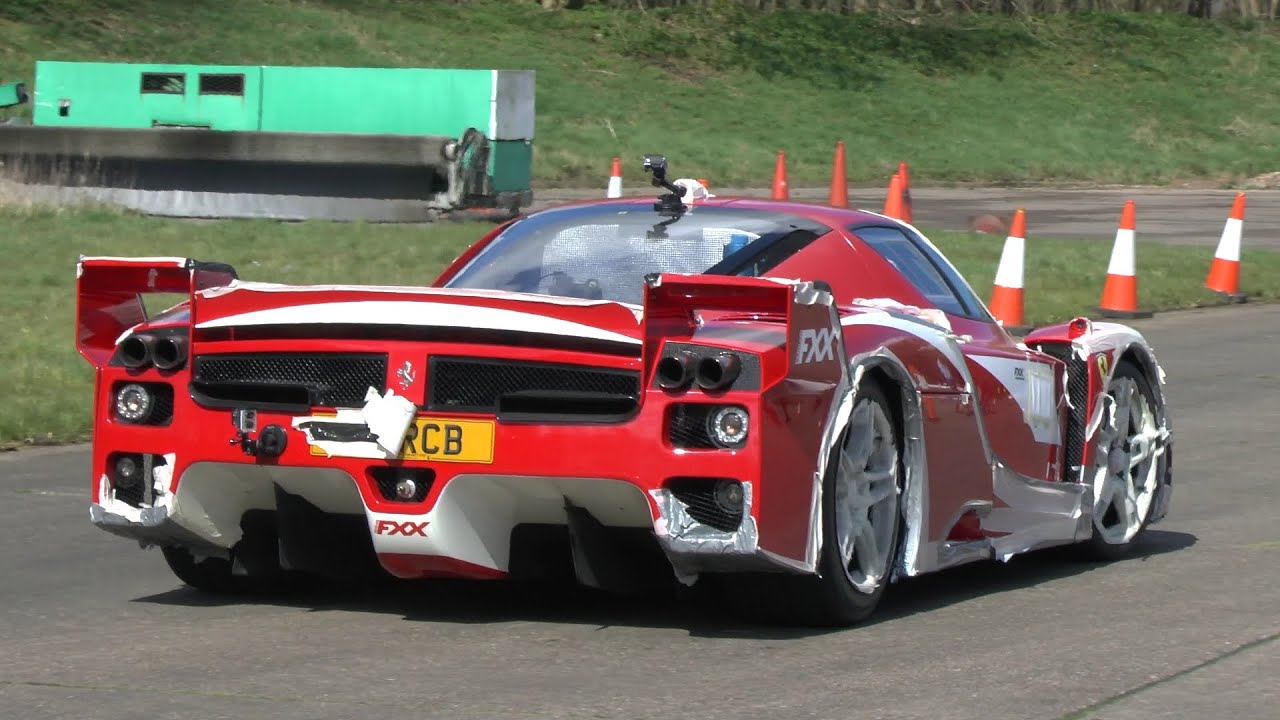 CRAZY LOUD Road Legal Ferrari FXX - EPIC SOUNDS!!!