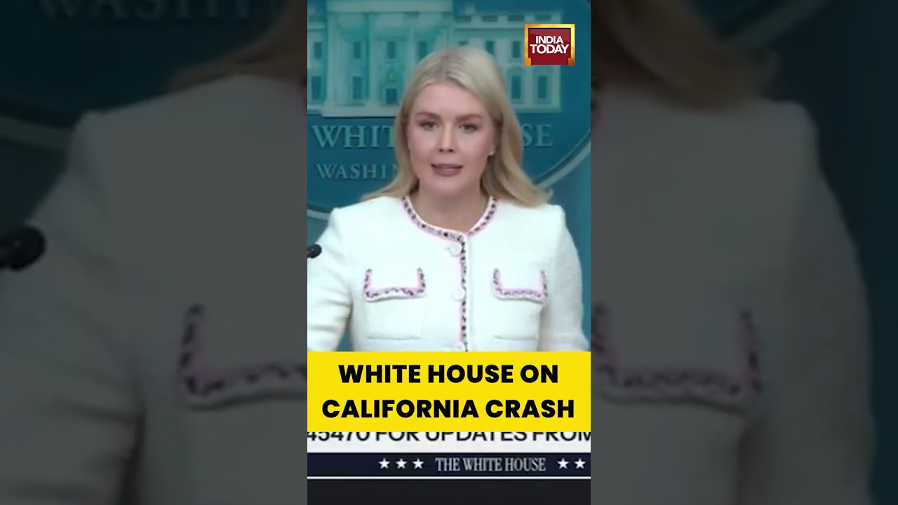 White House On California Crash | #californiacrash #whitehouseupdate #usnews #viral #viralvideo