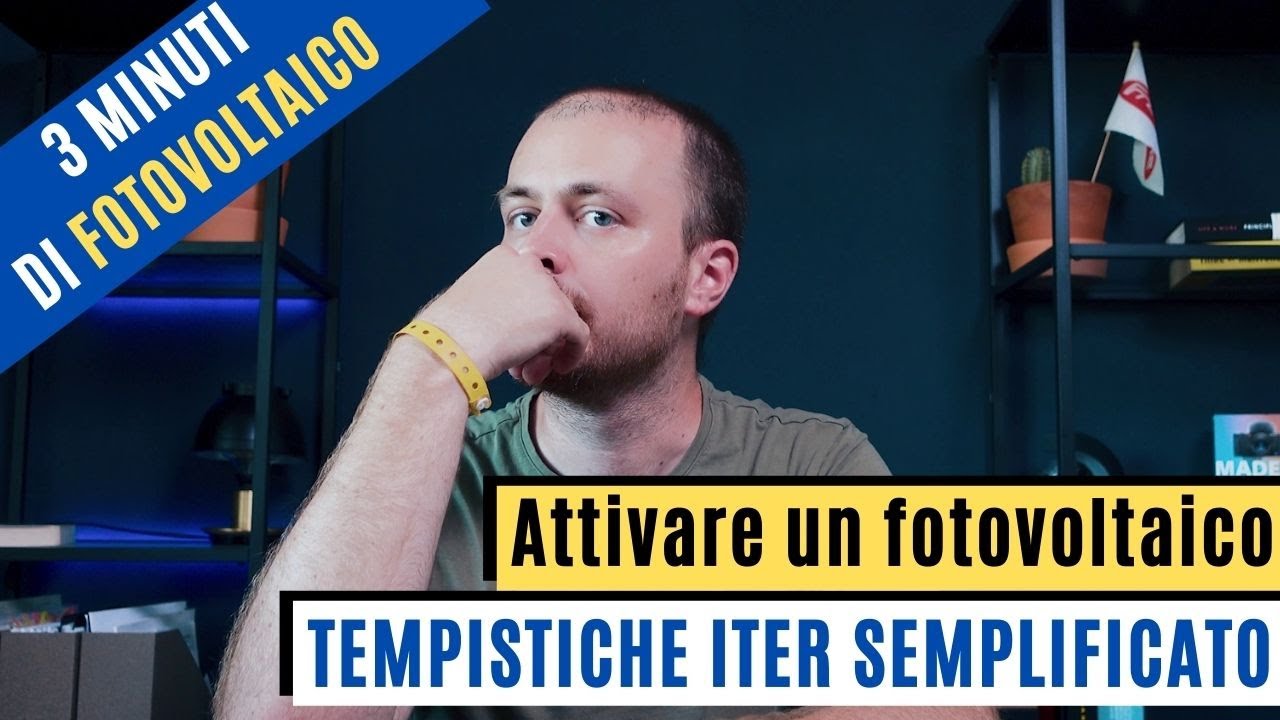3 MIN DI FOTOVOLTAICO - Allacciamento fotovoltaico con iter semplificato