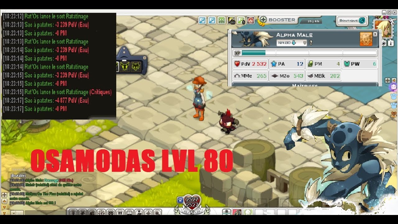WAKFU OSAMODAS LVL 80
