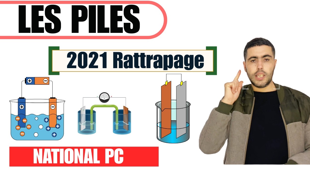 Les Piles : Extrait National PC 2021 Rattrapage | 2 BAC PC & SM