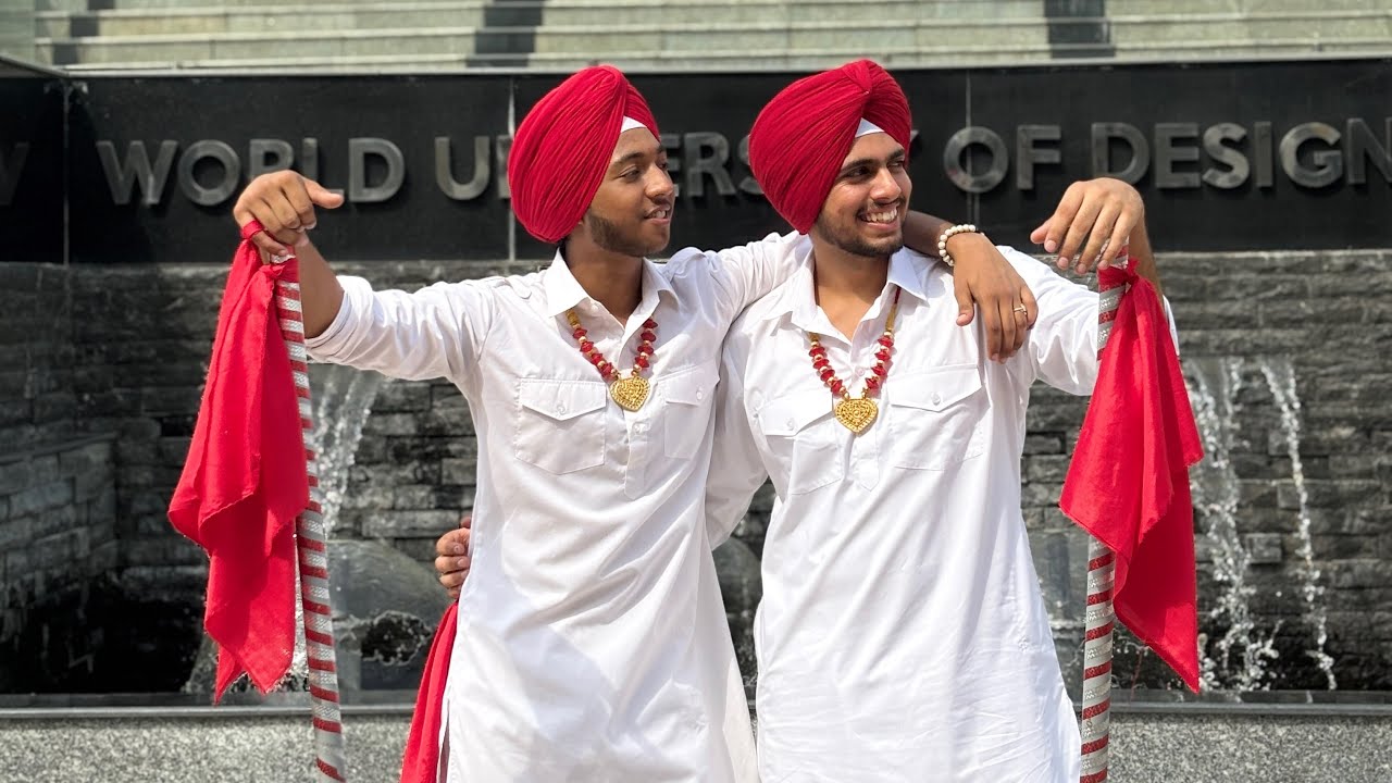 Tanay & Pranjal's Bhangra  ||  World University of Design, Sonipat  ||  CULT 2024