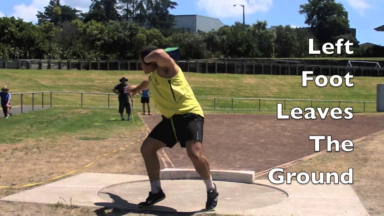 2015 Tom WALSH and NZL Rotational throwers observations Shot put training camp Waitakere 2015