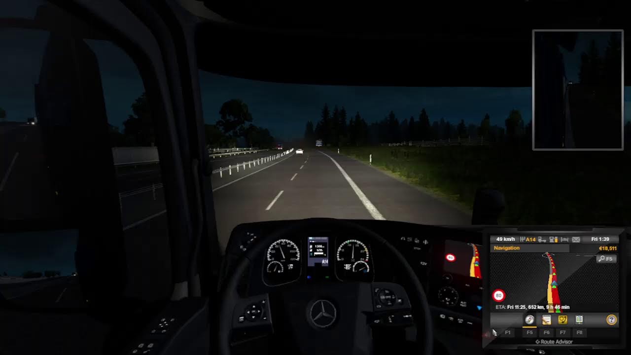 Live Playing Euro Truck Simulator