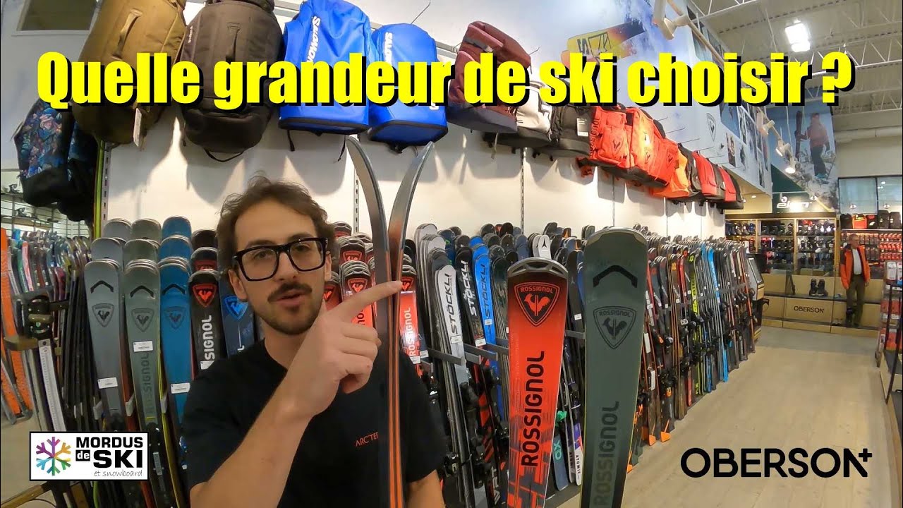 Quelle grandeur de ski choisir ?