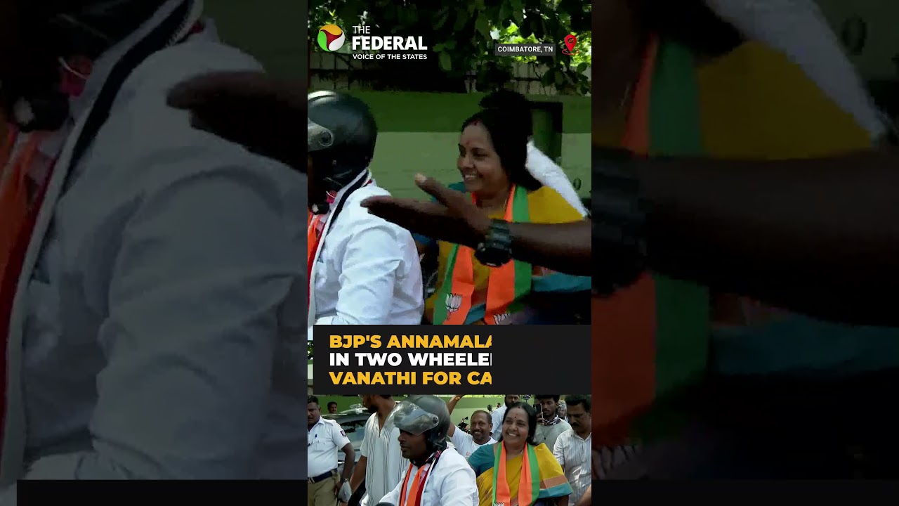 Annamalai campaigns with Vanathi in Coimbatore South as poll outreach ends